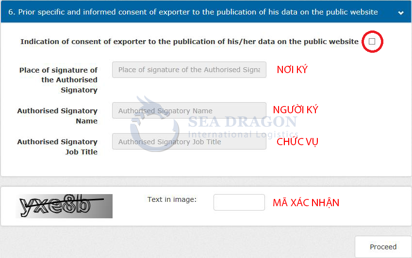 THE PROCESS OF REGISTERING REX NUMBER SELFCERTIFICATION OF ORIGIN